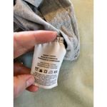 Nike  Air Shirt Women's Plus Short Sleeve Small Lounge Crop Swoosh Gray Photo 4