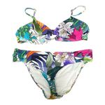 Trina Turk  Amazonia Floral Bralette Top & Shirred Hipster Bottom 4/6 Photo 3