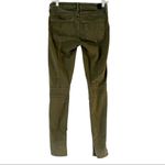 Vince  Olive Green Tencel Blend Stretch Mid Rise Skinny Jeans Size 26 Photo 1
