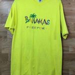 Fruit of the Loom  Medium Bahamas Freeport Yellow Embroidered Short Sleev… Photo 0