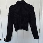 Topshop NWT  ASOS Rib Crop Turtleneck Wool Sweater Photo 2