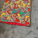 Rafaella  Spicy Orange Multicolor Dress SIZE M Photo 1