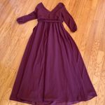 Azazie Angelica Bridesmaid Dress in Cabernet Sz XS Photo 6