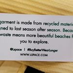 l*space πL*π Eco Chic Repreve Fisher Bikini Top ~ Ribbed Golden Hour Medium M NWT Photo 11