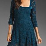 Free People  Flirt for You Long Sleeve Lace Dress Photo 0