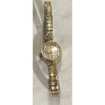 Vintage Longines 10k Gold Women's Gold Tone Hexagonal Face Swiss Made Watch Photo 8