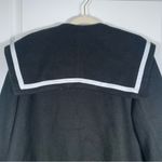 Kawaii Japanese Korean Wool Coat Winter Warm Trend Peacoat Coats Jackets Size 2X Black Photo 4