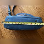American Leather  Co.  Blue Leather Crossbody Bag Photo 14