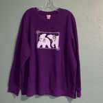 Vintage Polar Bears sweatshirt • embroidered snowflakes • y2k • 90s • 80s sweats Size XXL Photo 1