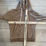 Juicy Couture  Rhinestone Studded Hooded Full Zip Velour Track Jacket Size M Photo 3