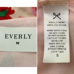 Everly  Boho Floral Sleeveless High-Neck Swing Dress, Sz Small Photo 12