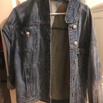 American Eagle Outfitters Denim Jacket Blue Size M Photo 0