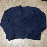 Banana Republic Women’s Button Down Cardigan, Eyelash, Navy, Gold, Med. EUC Photo 5