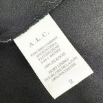 ALC Frank A.L.C. Hartmann Silk Dress Black Size 2 Photo 10