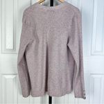 Verve Ami  Pink Marled Relaxed Fit Open Cardigan Photo 5