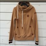 Wanakome  Serita Hooded Sweatshirt Hazelnut Small Photo 2
