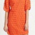 Trina Turk Orange Bonfire Dress Photo 1