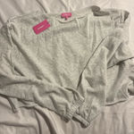 Edikted Grey  Cropped Long Sleeve Photo 0