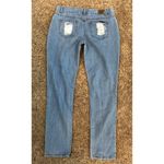 American Blue ~ Distressed Jeans ~ Sz 9 ~ Light ~ Juniors Mom Style Jeans Photo 4