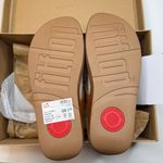 FitFlop Lulu Leather Toe-Thongs Casual Sandals- Light Tan- Size 9 Photo 4