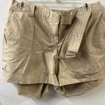 Liz Lange  tan maternity shorts size L Photo 0