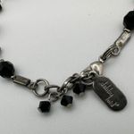 Dabby Reid Jet Black Swarovski Crystal Hematite Plated Heidi Bracelet Photo 7