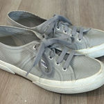 Superga  Classic Gray Lace Up Sneakers Womens Sz 6.5 Casual Skate Shoes Street Photo 0