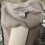 3/4 sleeve blazer w/sequin sleeves, flap pockets, holiday Size L Photo 3