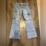 PacSun  Light Blue Cargo Jeans size 27 Photo 1