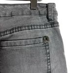 Karl Lagerfeld Gray High Rise Straight Leg Denim Jeans Size 14 Photo 5