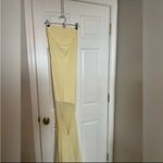 NEW Deme by Gabriella Dahlia Gown in Butter Yellow Size M Photo 5