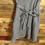 Popsugar  Blue And White‎ Stripe Dress Size Large Photo 4