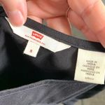 Levi's  Womens Blouse Top Shirt Lace Trim Dolman Sleeve Pullover Black Small Photo 8