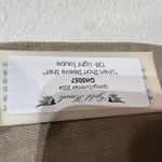 Gold Hawk Light Taupe Linen Short Sleeve Shirt Sz S NWT Tan Photo 5