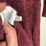 American Eagle Women’s Juniors  Knit 3/4 Sleeve Sweater Dress Size Small Burgundy Photo 6