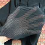 Zella BLACK RIBBED CROP SHEER WIDE LEG SOFT PANTS Photo 5