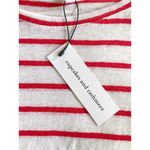 Anthropologie NWT Cupcakes and Cashmere Striped Ruffle Top Photo 3