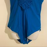 Christina Maillots Christina (Maillots) 1 piece Blu-Blue Swim Suit Size XL NEW Photo 2