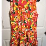 Pomander Place Women's Magnolia Watercolor Kenzo Floral Flowy Dress S Tuckernuck White Photo 7