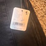 We The Free  Bella Moto Mid Rise Skinny‎ Jeans Black Zipper Detail Size 27 Photo 1