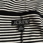 J.Crew  Vintage Rib Henley Striped T-Shirt Size XS Photo 3