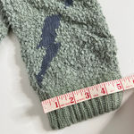 Macaron Knit Lounge Pants Women’s Small Green Lightning Bolt Joggers Photo 9