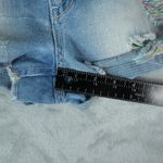 Bongo  Shorts Womens 3 (29x2) Blue Cutoff Distressed Booty Hot Pants Festival Photo 5