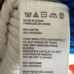 Urban Outfitters  Ribbed Cropped Sweater Women Small Striped Quarter Zip Photo 4