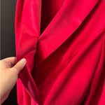 Adrianna Papell Elegant Red Belted pant suit. Great condition. Photo 2