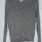 Caution to the Wind  Soft Grey Top Photo 0