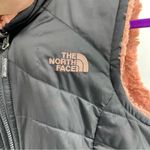The North Face  Pink/Black Reversible‎ Quilted Vest XS B151 Photo 10