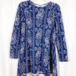 Show Me Your Mumu  Harrison Babydoll Dress: Rhythm & Blue Floral Photo 2