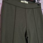 Hollister  BROWN KNIT LEGGINGS WITH NEON CONTRAST ZIPPER ANKLES MEDIUM Photo 2