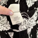 Soma black white butterflies soft pajama pants pockets rayon women's size large Photo 4